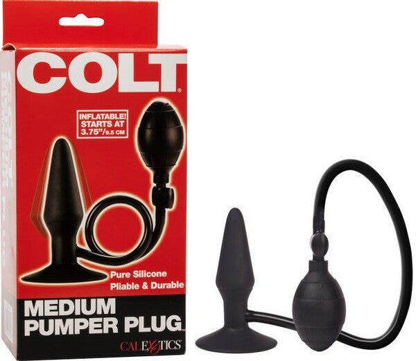 COLT - Medium Pumper Plug - Black