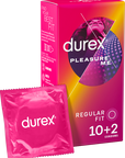 Pleasure Me Latex Condoms 10's + 2 Free