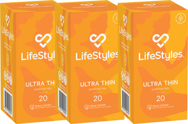 Ultra Thin 20&#39;s Pack of 3