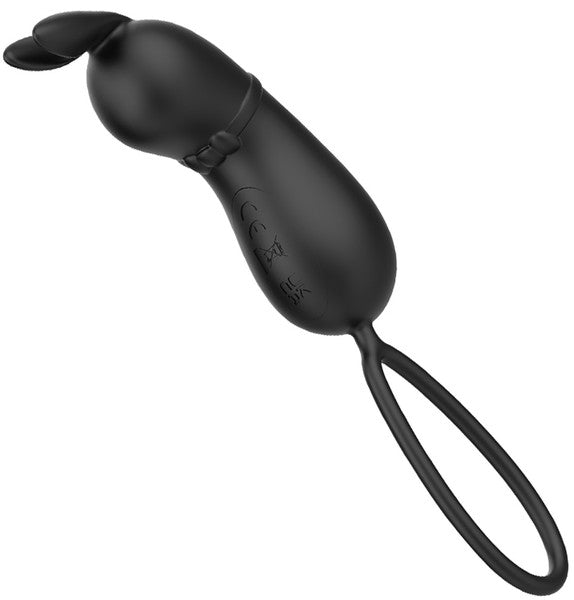 Mini Rabbit Bullet Vibrator - Rosalie - Black - K. P.