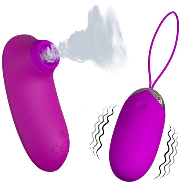 Multifunctional 2 In 1 Love Egg - Orthus - Purple