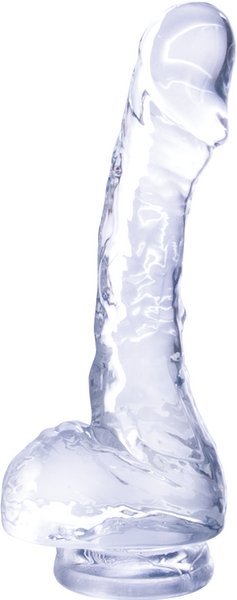 Ice Crystals Collection - Intruder 4&quot; Realistic Dildo - Clear