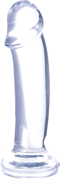 Ice Crystals Collection - Intruder 4.7" Transparent Dildo - Clear - K. P.