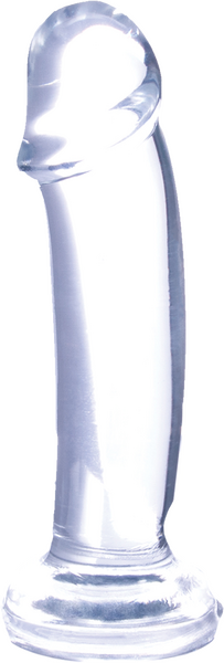 Ice Crystals Collection - Intruder 6.3&quot; Transparent Dildo - Clear