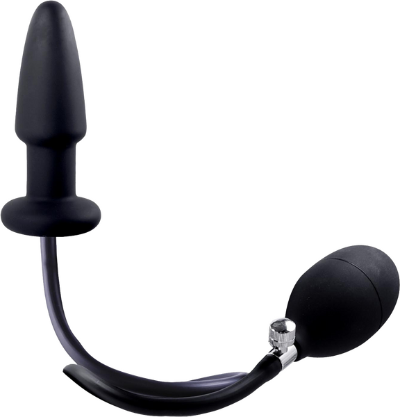 Strafe - Inflatable Plug with Pump - Black