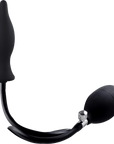 Strafe - Inflatable Teardrop Plug with Pump - Black