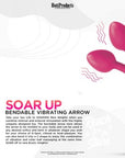 Stardust - Soar Up Bendable Arrow Vibe - Pink - K. P.