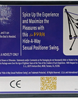 LaViva - Hide-a-Way Sexual Positioner Sex Swing - Black