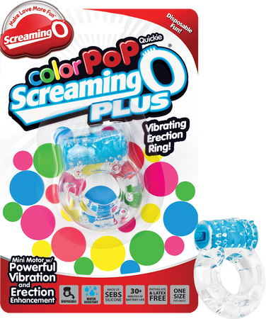 Screaming O Color Pop Quickie Plus - Multiple Colours