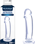 Ice Crystals Collection - Intruder 4.7" Transparent Dildo - Clear - K. P.