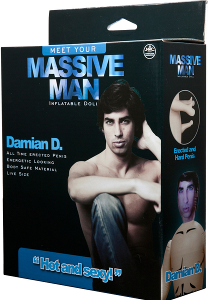 Massive Man - Inflatable Doll Damian D - Flesh - K. P.