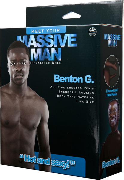 Massive Man - Inflatable Doll Benton G - Brown - K. P.