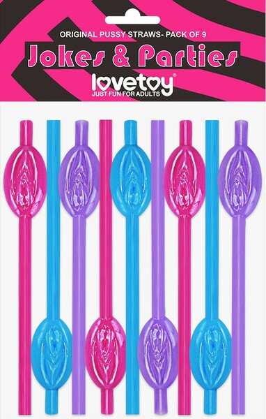 Pussy Straws - Multiple Colours