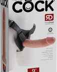 King Cock - Strap On Harness With 9" Cock - Flesh