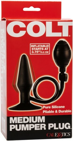 COLT - Medium Pumper Plug - Black
