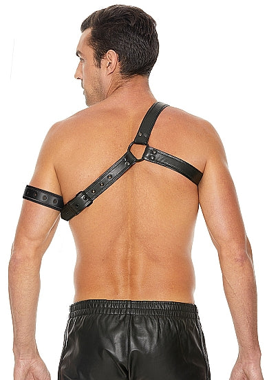 Ouch! - Gladiator Harness One Size - Black