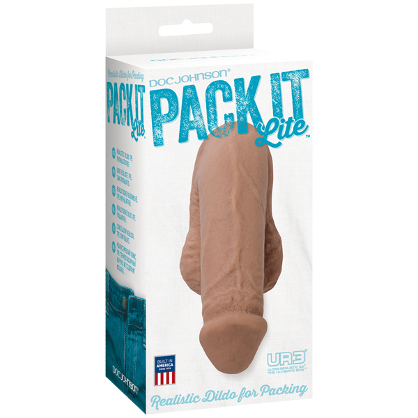 Pack It - Lite Realistic Dildo - Caramel