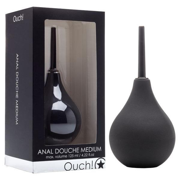 Ouch! - Anal Douche - Medium 125ml - Black