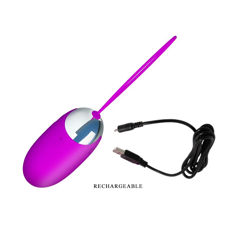 Vibrating Love Egg - Benson - Purple