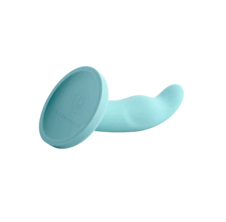 Merge - Sage 8&quot; Suction Cup Silicone Dildo - Blue