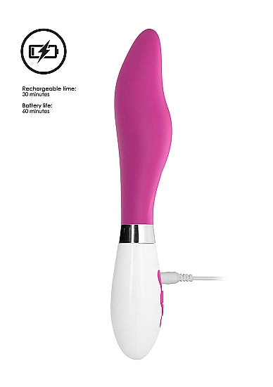 Luna Rechargeable Vibrator - Athamas - Pink