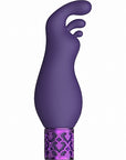 Royal Gems Rechargeable Silicone Bullet - Exquisite - Purple