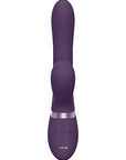 VIVE Airwave & Pulse Wave G-Spot Vibrator - Hide - Purple