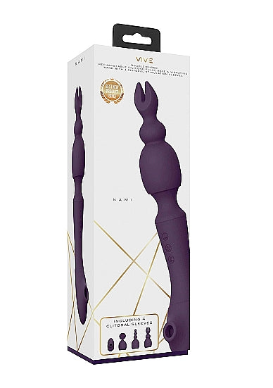 VIVE Pulse Wave & Vibrating Wand - Nami - Purple - K. P.