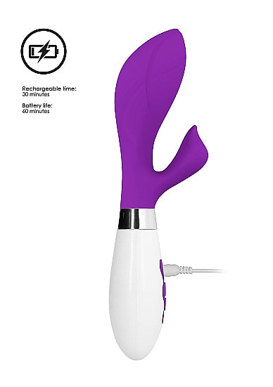 Luna Rechargeable Vibrator - Achelois - Purple