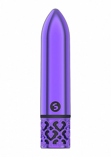 Royal Gems Rechargeable ABS Bullet - Glamour - Purple