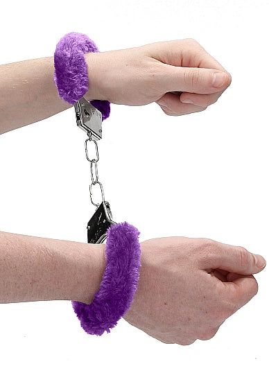 Ouch! - Beginners Handcuffs Furry - Purple