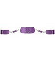Ouch! - Collar with Cuffs - Purple
