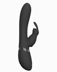 VIVE Inflatable & Vibrating Rabbit - Taka - Black