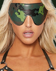 Ouch! - Eye-Mask Army Theme - Green