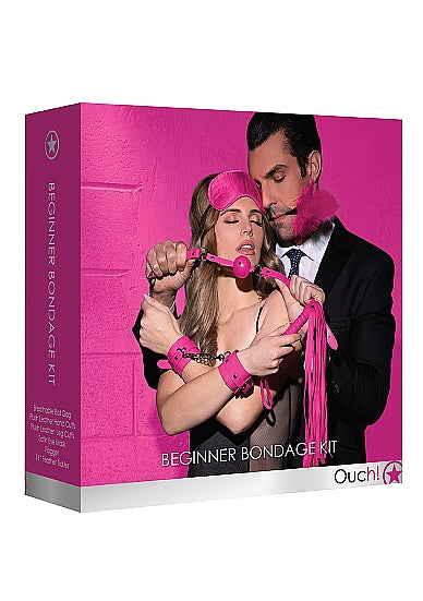 Ouch! - Beginners Bondage Kit - Pink