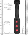 Ouch! - Paddle - STARS - Black