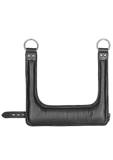 Ouch! Pain - Heavy Duty Leather Suspension Cuffs - Black