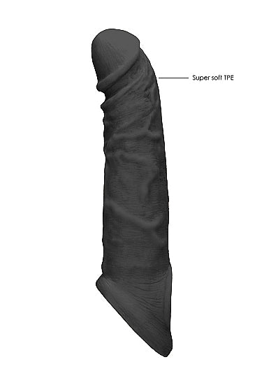 Realrock - Penis Sleeve 8" - Black - K. P.