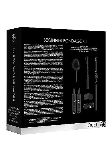 Ouch! - Beginners Bondage Kit - Black - K. P.