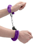 Ouch! - Pleasure Handcuffs Furry - Purple