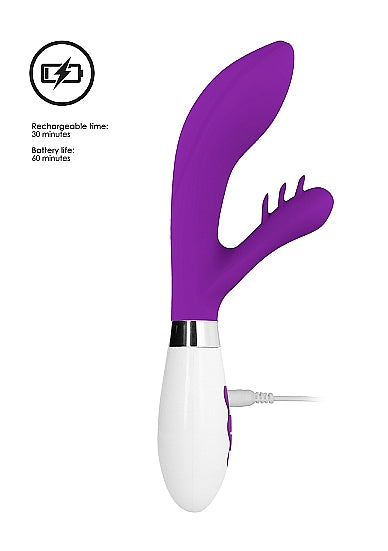 Luna Rechargeable Vibrator - Agave - Purple