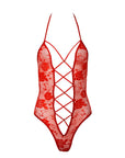 Rosalie Lace Teddy - Red