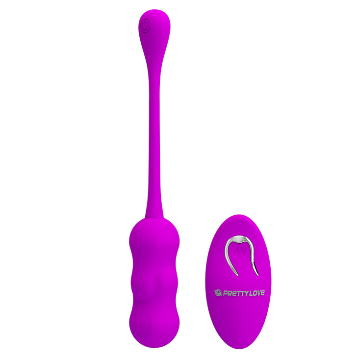 Remote Vibrating Love Egg - Leshy - Purple - K. P.